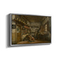 The Tinker, 1861 - Floater Framed Canvas Print