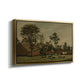 Farmhouse, c. 1865-1875 - Floater Framed Canvas Print