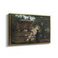 A Catholic Priest in Front of a Sarcophagus, c. 1857 - Floater Framed Canvas Print