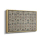 Long Cushion Cover (Printed Textile), c. 1600 - Floater Framed Canvas Print