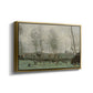 Washerwomen in a Willow Grove, c. 1871 - Floater Framed Canvas Print