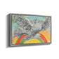 Flying Dove with Rainbow (Colombe volant à l'Arc-en-ciel), 1952 - Floater Framed Canvas Print