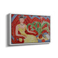 Michaella, 1943 - Floater Framed Canvas Print
