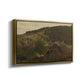 Landscape from Ebersteinburg in Baden, 1876 - Floater Framed Canvas Print