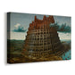 Canvas art print featuring an architectural monumental scene, displayed at an angle