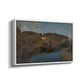 Pilotboats, 1875 - Floater Framed Canvas Print