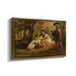Measure for Measure, or The Biter Bit, 1840 - Floater Framed Canvas Print