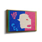 The Wolf (Le loup), from Jazz, 1947 - Floater Framed Canvas Print