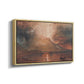 Vesuvius in Eruption, c. 1817 - Floater Framed Canvas Print