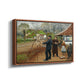 L. A. Ring Painting near Aasum Smithy, 1893 - Floater Framed Canvas Print