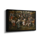 The Wedding Dance, c. 1566 - Floater Framed Canvas Print