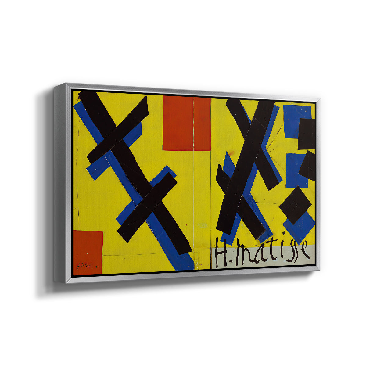 Cover Design for Matisse: His Art and His Public, 1951 - Floater Framed Canvas Print