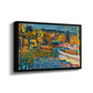 Study for Autumn Landscape with Boats, 1908 - Floater Framed Canvas Print