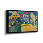 Green Lane in Murnau, 1909 - Floater Framed Canvas Print