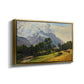 Mountains in Berchtesgaden - Floater Framed Canvas Print