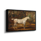 Grey Arabian Stallion, Property of Sir Watkin Williams-Wynn, c. 1817 - Floater Framed Canvas Print