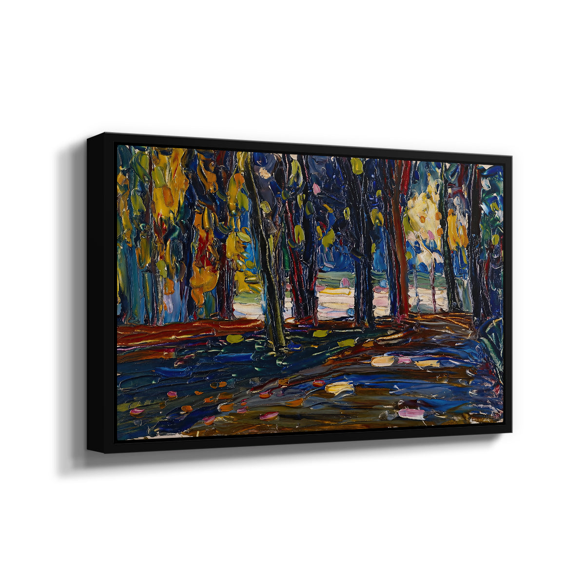 Autumn Study, 1908 - Floater Framed Canvas Print