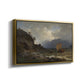 From the Western Coast of Norway, 1862 - Floater Framed Canvas Print