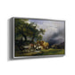The Harvest Wagon (Der Heuwagen), c. 1850 - Floater Framed Canvas Print