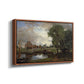 Dedham Lock and Mill, c. 1820 - Floater Framed Canvas Print