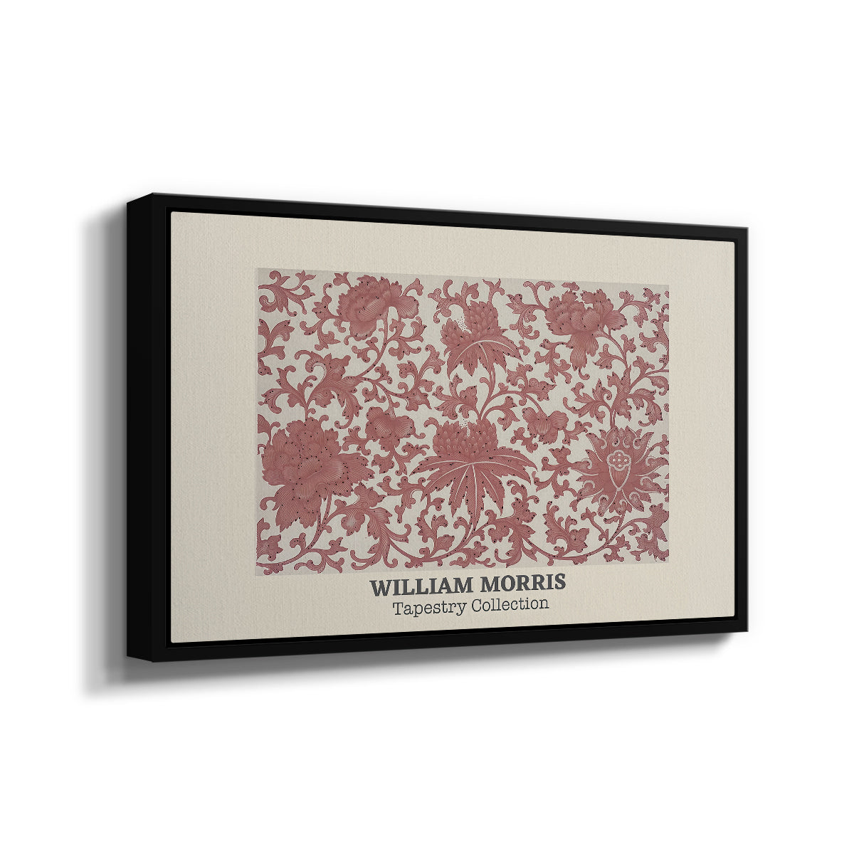 Examples of Chinese Ornament, Pl. XCIII (Morris Inspired), 1867 - Floater Framed Canvas Print
