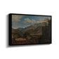 Bonneville, Savoy, 1803 - Floater Framed Canvas Print