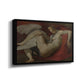 Leda and the Swan (16th-Century Version), c. 1530 - Floater Framed Canvas Print