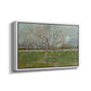 Orchard in Blossom (Plum Trees), 1888 - Floater Framed Canvas Print