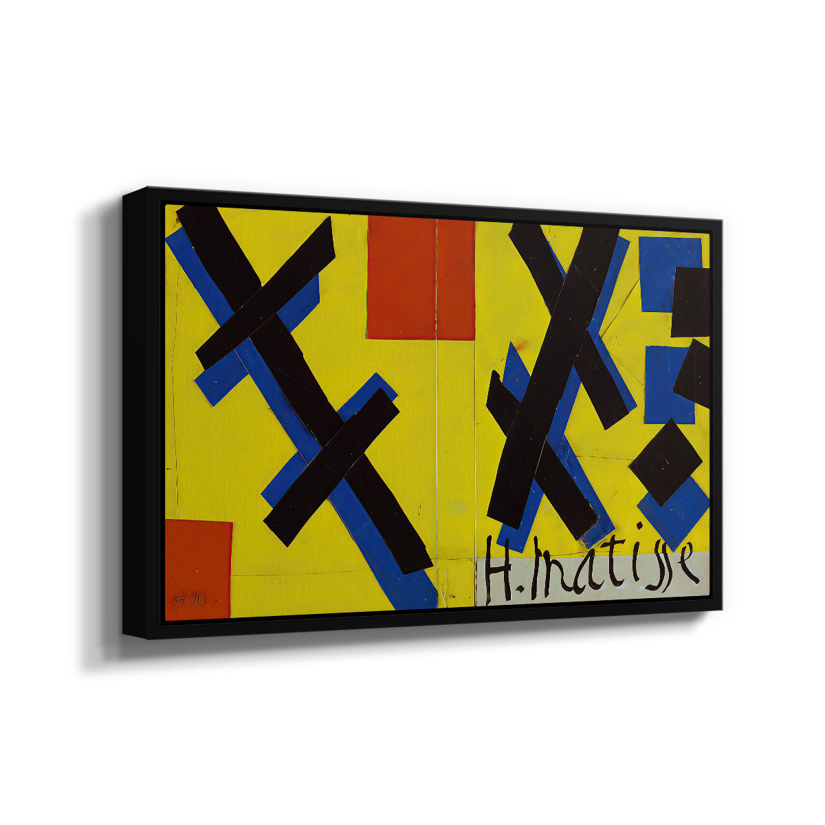 Cover Design for Matisse: His Art and His Public, 1951 - Floater Framed Canvas Print