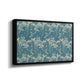 Tulip (Teal), 1875 - Floater Framed Canvas Print