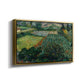 Field with Poppies, Saint-Rémy, 1889 - Floater Framed Canvas Print