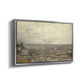 View from Montmartre, 1886 - Floater Framed Canvas Print