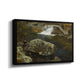 By the Mill Pond (En Mølledam), 1850 - Floater Framed Canvas Print