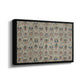 Long Cushion Cover (Printed Textile), c. 1600 - Floater Framed Canvas Print