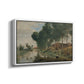 Landscape at Arleux-du-Nord, c. 1871-1874 - Floater Framed Canvas Print