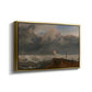Port Ruysdael, 1827 - Floater Framed Canvas Print