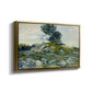 The Rocks, 1888 - Floater Framed Canvas Print