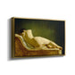 Reclining Nude (Liggende model), 1833 - Floater Framed Canvas Print
