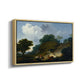 Landscape with Shepherds and Flock of Sheep, c. 1763-1765 - Floater Framed Canvas Print