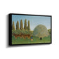 Meadlowland (The Pasture), 1910 - Floater Framed Canvas Print