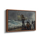 The Signal of Distress, c. 1896 - Floater Framed Canvas Print