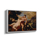 Venus and Adonis, 1554 - Floater Framed Canvas Print