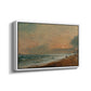 Hove Beach, c. 1824-1826 - Floater Framed Canvas Print