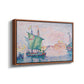 Venice, the Pink Cloud, 1909 - Floater Framed Canvas Print