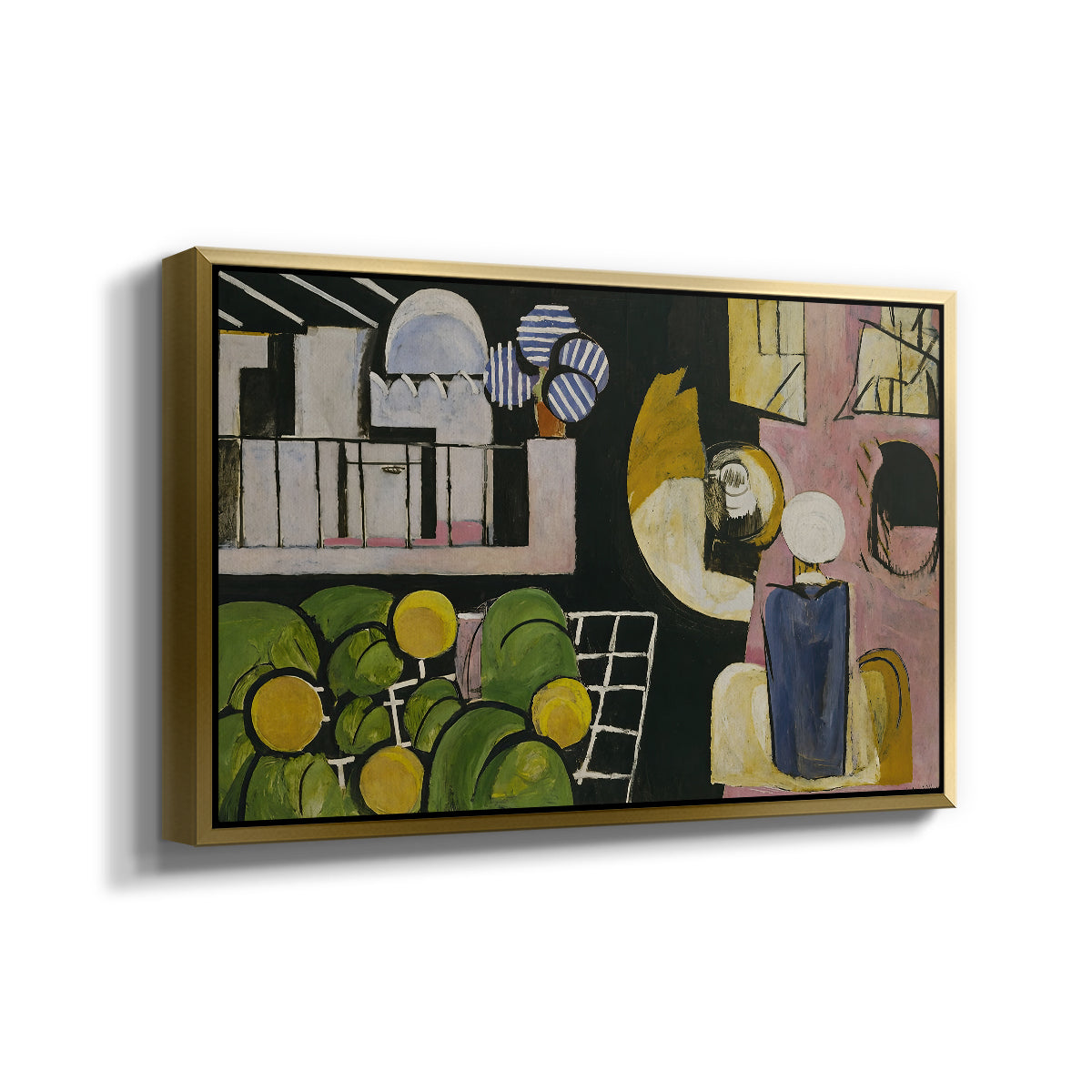 The Moroccans, c. 1915-1916 - Floater Framed Canvas Print