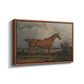 Hunter in a Landscape, 1810 - Floater Framed Canvas Print