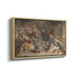 Highland Hospitality, 1832 - Floater Framed Canvas Print
