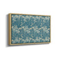 Tulip (Teal), 1875 - Floater Framed Canvas Print