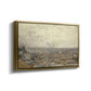 View from Montmartre, 1886 - Floater Framed Canvas Print