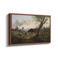 Shepherd with Billy Goat, c. 1830 - Floater Framed Canvas Print